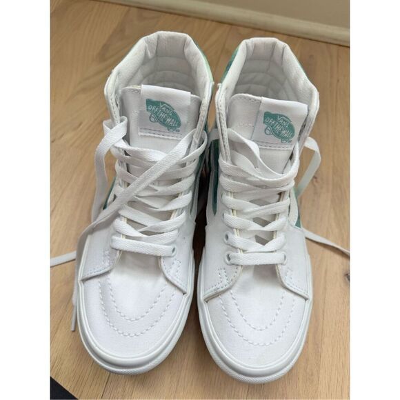 Vans Sk8-Hi Stacked Platform Mint Gradient Sneakers Shoes, Size 5 - Picture 12 of 12